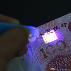 2 In 1 Note Checking Pen With UV Light